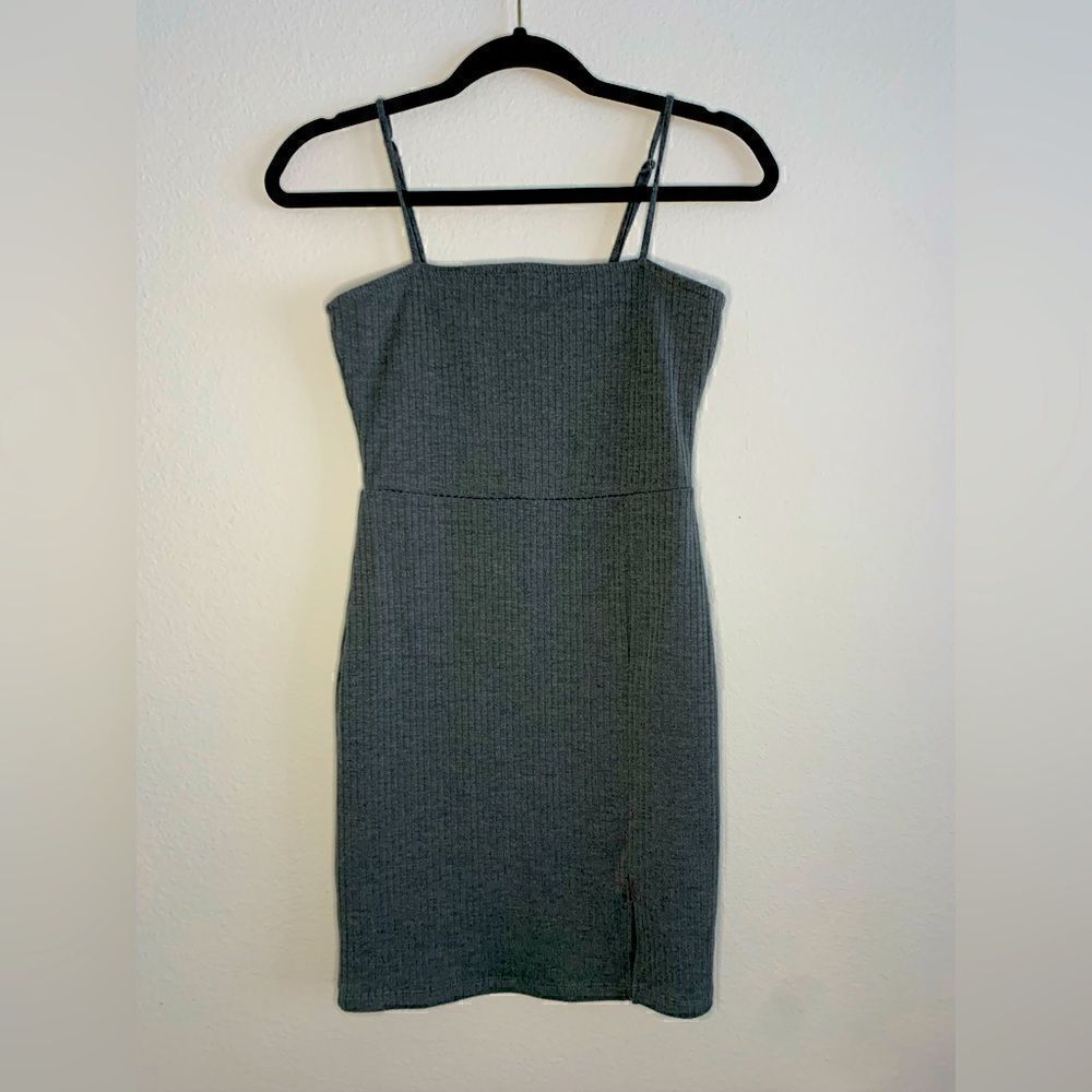 Grey Strappy Dress  